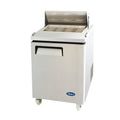 Atosa MSF8305GR 27-1/2-Inch 1-Section Mega Top Sandwich/Salad Prep Table Refrigerator, 12 1/6 Pans