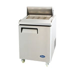 Atosa MSF8305GR 27-1/2-Inch 1-Section Mega Top Sandwich/Salad Prep Table Refrigerator, 12 1/6 Pans