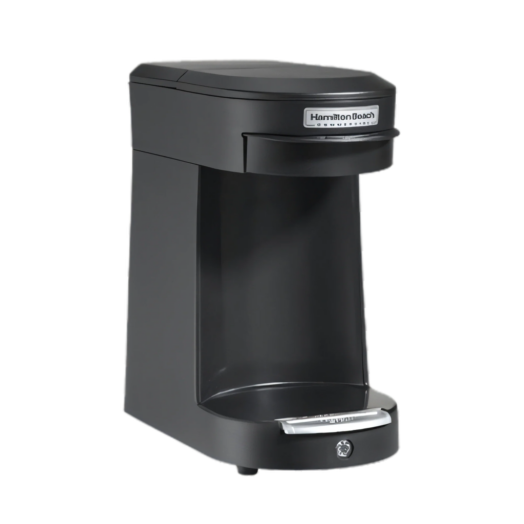 Hamilton Beach Commercial HDC200B Hamilton Beach Single-Cup Pod Coffee Maker, Front-Loading, Automatic Shutoff, Fits 8–12 oz. Cups Case of 6