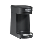 Hamilton Beach Commercial HDC200B Hamilton Beach Single-Cup Pod Coffee Maker, Front-Loading, Automatic Shutoff, Fits 8–12 oz. Cups Case of 6