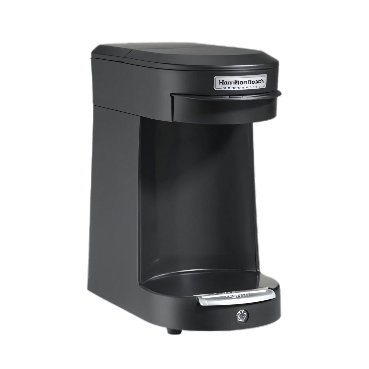 Hamilton Beach Commercial HDC200B Hamilton Beach Single-Cup Pod Coffee Maker, Front-Loading, Automatic Shutoff, Fits 8–12 oz. Cups Case of 6