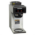 BUNN 13300.0002 Commercial Pourover Drip Coffee Maker, Manual Fill, Stainless Steel, 2 Warmers