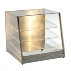 Antunes DC-27L-9500701 Countertop Pastry Display Case, Full-Service, 3-Tier Acrylic with Lighting
