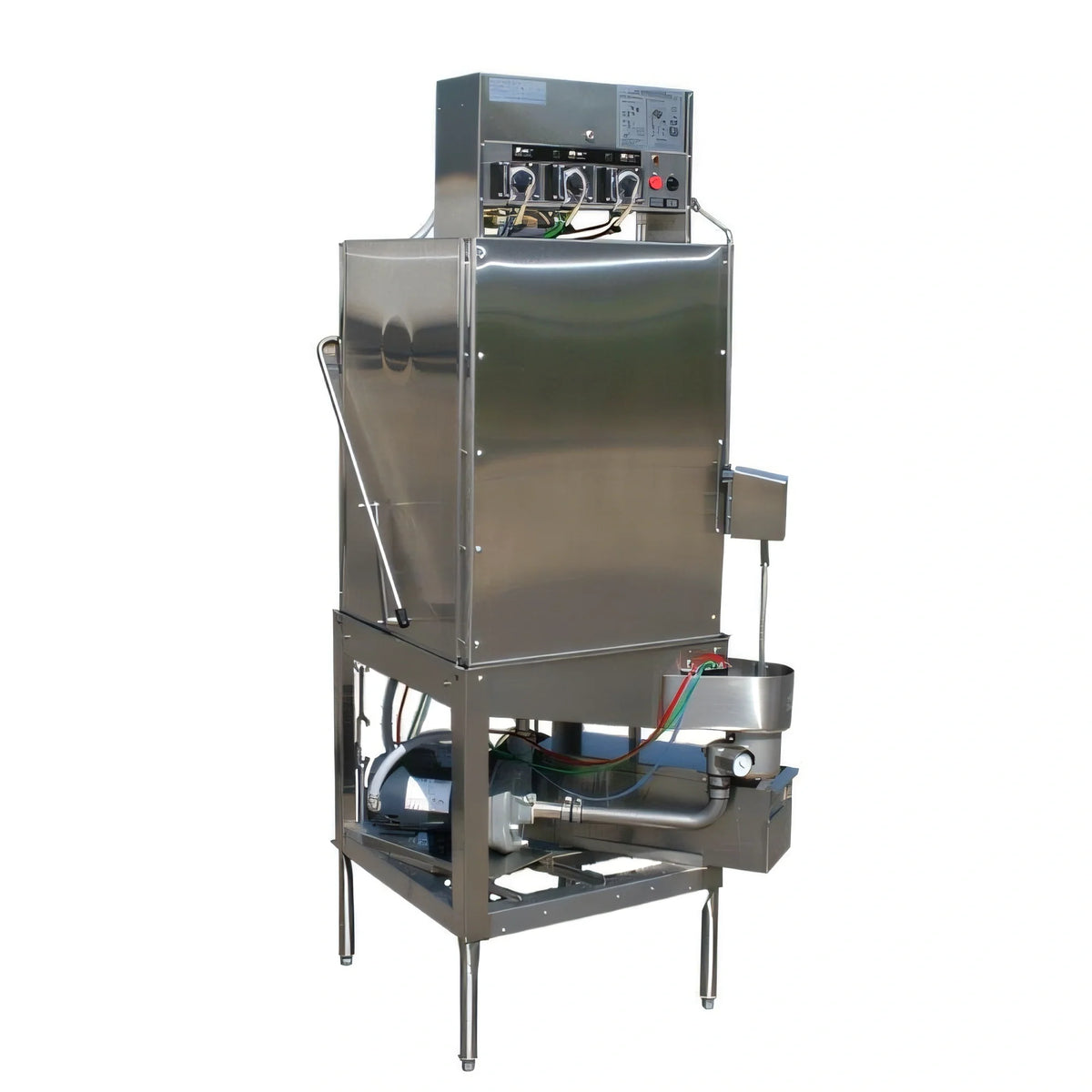 American Dish Service AFB-C Door-Type Bakery Dishwasher, Low-Temp Chemical Sanitizing, Single Rack, Corner Design, 37 Racks/Hour