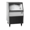 Follett UFE414A80 Integrated Flake Ice Machine, 425 lb/24 hr, 75 lb Bin, Air-Cooled, Stainless Steel