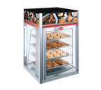 Hatco Flav-R-Savor® FSDT-2X Tall Countertop Hot Food Holding and Display Cabinet, 2 Doors, 4-Tier Pan Rack, LED Lighting