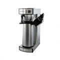 Omcan 44314 Manual Pourover Airpot Coffee Maker, 68 oz (2 L), Stainless Steel, No Water Line Required