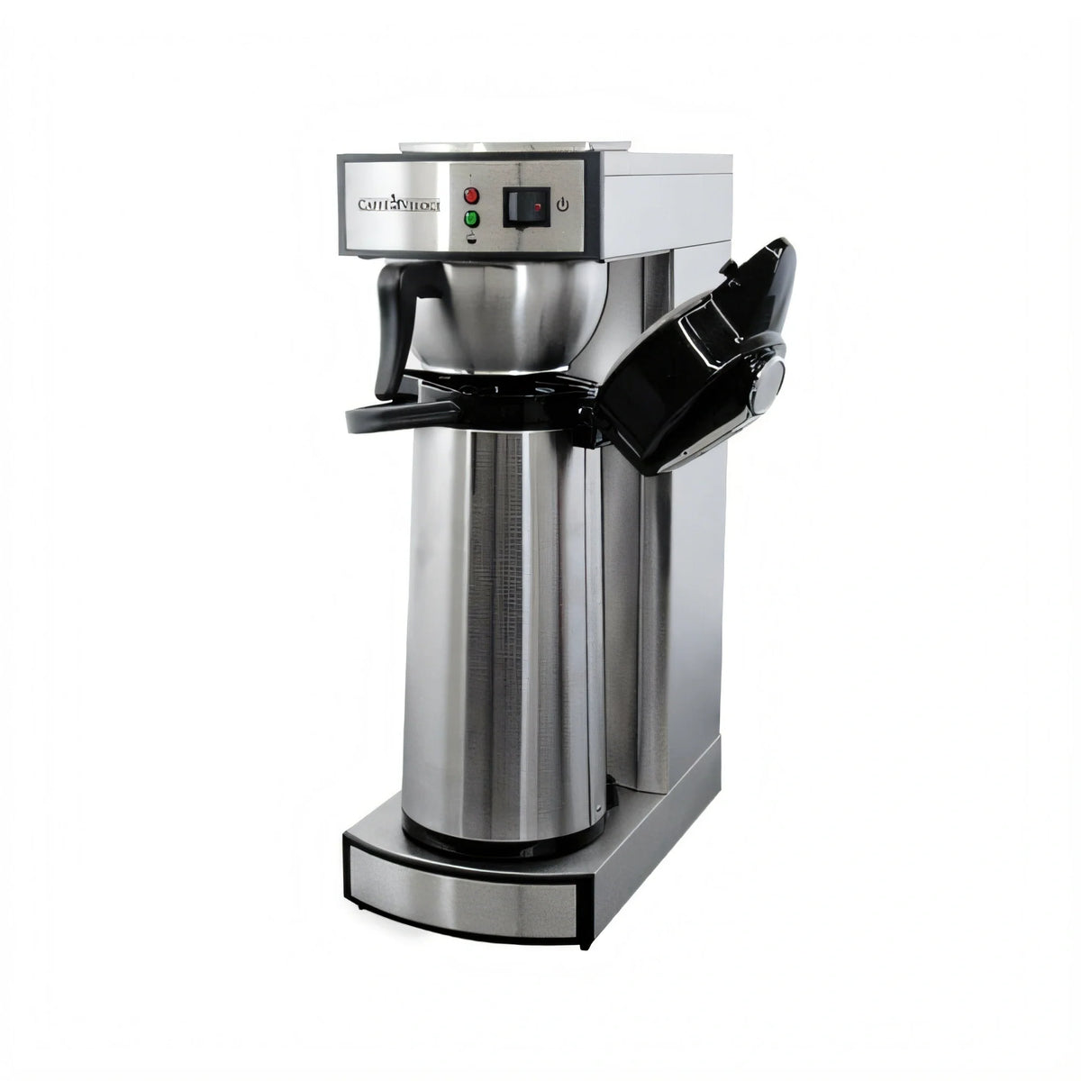 Omcan 44314 Manual Pourover Airpot Coffee Maker, 68 oz (2 L), Stainless Steel, No Water Line Required
