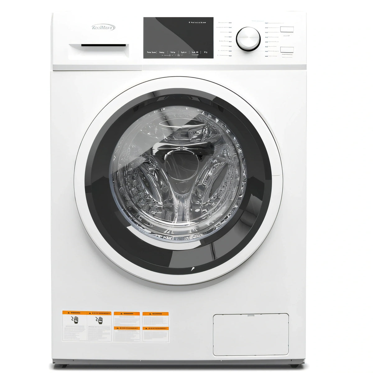 Koolmore FLC-3CWH 2.7 Cu. Ft. Front-Load All-in-One Washer/Dryer Combo, White, 1300 RPM