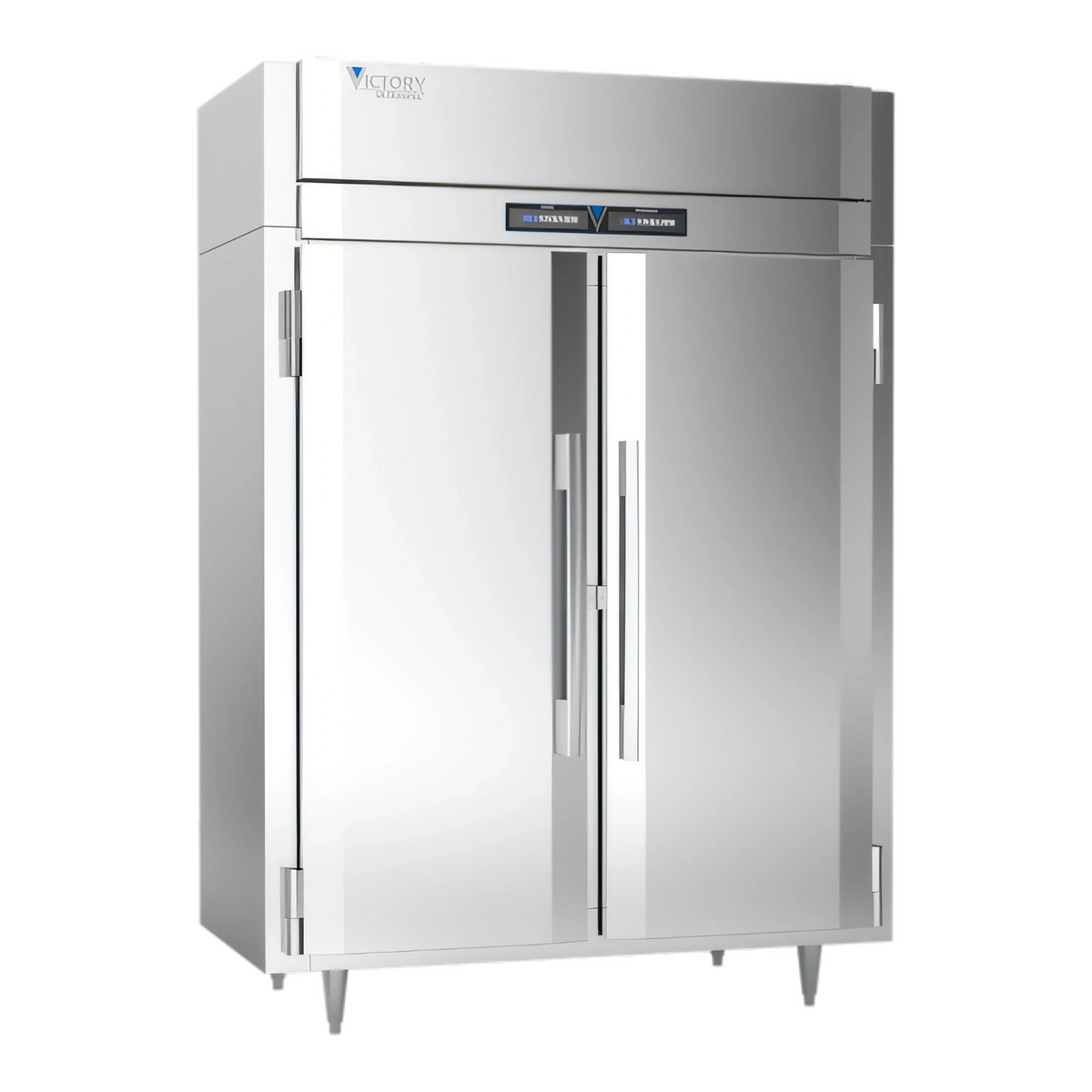 Victory Refrigeration UltraSpec™ HRSA-2D-S1-EW-PT-HC Extra-Wide Pass-Thru Dual-Temperature Warming Cabinet/Refrigerator, 2-Section