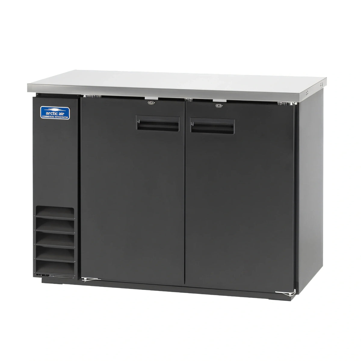 Arctic Air ABB48 49-Inch 12.5 Cu. Ft. Two-Section Back Bar Refrigerator, Two Solid Locking Doors