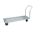 Advance Tabco Special Value Series DUN-2036C Mobile Aluminum Square-Bar Dunnage Rack, 36 x 20 in, 1,800 lb Capacity