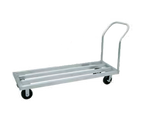 Advance Tabco Special Value Series DUN-2036C Mobile Aluminum Square-Bar Dunnage Rack, 36 x 20 in, 1,800 lb Capacity