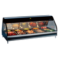 Alto-Shaam Halo Heat ED3-72 72-Inch Countertop Full-Service Heated Display Case with Curved Glass, Dual Heat Zones, LED Lighting