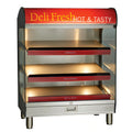 Alto-Shaam Halo Heat HSM-36/3S/T 36-Inch Countertop Self-Service Heated Shelf Merchandiser, 3 Heated Shelves, 72 lb Capacity, LED Lighting