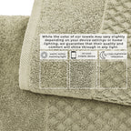 Cotton Diamond Waffle Weave Bath Towel Set - Grayson Collection